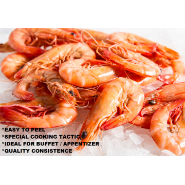 Cooked Prawns Whole  Size 31-35